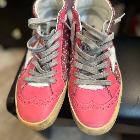 Golden Goose Barbie Pink Midstars. Size 36 - Picture 2 of 9